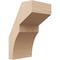 Ekena Millwork 5-inch W x 6-inch D x 10-inch H Monterey Rough Cedar Woodgrain TimberThane Knee Brace, Primed BRCUR05X06X10MONRCPR - alternate 1